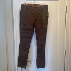 Ralph Lauren Brown Coated Women Jeans